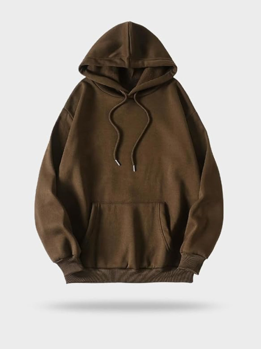 Regular Fit Brown Hoodie - Warm & Stylish